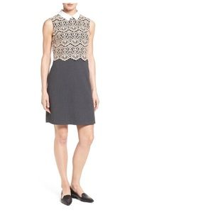 NWT Halogen pink lace top dress